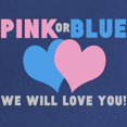 thumbnail image 2 of CafePress - PINK OR BLUE Maternity T Shirt - Maternity Dark T-Shirt, 2 of 3