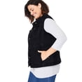 thumbnail image 3 of Woman Within Plus Size Stretch Denim Vest Jean Vest, 3 of 6