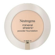 Neutrogena Mineral Sheers Oil-Free Powder Foundation, Buff 30,.34 oz