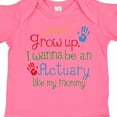 thumbnail image 4 of Inktastic Actuary Like Mommy Boys or Girls Baby Bodysuit, 4 of 5