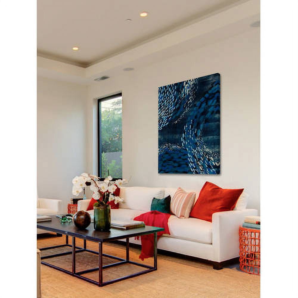 Marmont Hill "Moon Tide I" Painting Print on Wrapped Canvas