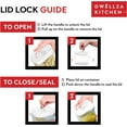 thumbnail image 5 of DWËLLZA KITCHEN 4LB White Airtight Food Storage Containers, 5 of 8