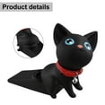 thumbnail image 3 of Bgsha Butée de Porte de Chat Mignonne Sans Perçage Tête Rotative avec Sangle de Cou Imperméable et Résistante aux Taches Adaptée à Différentes Pièces, 3 of 10