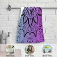 thumbnail image 6 of Dreamtimes Bohemian Soft Hand Towels 2-Piece Absorbent Bath Towel Decorative Fingertip Towels for Bathroom Gym Spa Hotel Beach Swimming Pool,14.4" x 28.3", 6 of 7