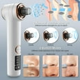 thumbnail image 3 of INSMART Electric Blackhead Remover - Pore Vacuum Cleaner with Heating Mode, 3 Suction Levels & 5 Attachments, Facial Comedone Extractor Kit for Deep Cleansing, 3 of 7