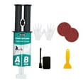 thumbnail image 1 of veasfak Tile Repair Drywall Patch Repair Set Floor Repair 50G Repairing Tool Ab Glue Set, Ceramic Crack Repairing Agent for Marble, Bathroom, Kitchen Beige, 1 of 9