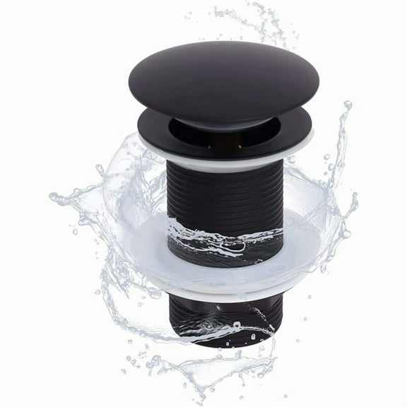 Pop Up Drain, Pop Up Drain Without Overflow, Universal Pop Up Sink Drain, Sink Drain, Sink Drain