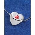 thumbnail image 5 of Medical Alert Secret Message Locket, 5 of 8