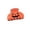 I003- C, variant on Accessories, Claw Clip Hollow Out Carved Pumpkin Face, Large Halloween Pumpkin Claw for Long, Spooky Cute Accessory for Halloween Events, Reliable Gripping Power That Delivers