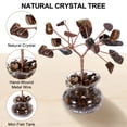 thumbnail image 3 of Uxcell Árbol de la Vida de 7 Chakras, Árbol de Ojo de Tigre Hecho a Mano con Base de Mini Pecera para Energía Positiva, 3 of 7