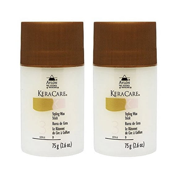 Keracare Styling Wax Stick 2.6oz (Pack of 2)