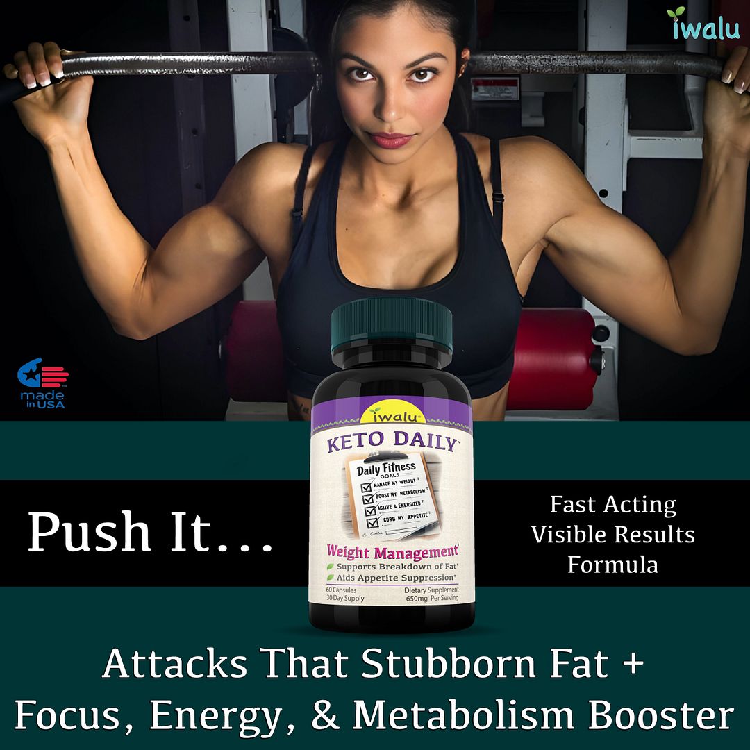 Keto Daily | Advanced Weight Loss Pills - Ketogenic Metabolism Support | Premium Weight Management Supplement to Support Your Body-Composition Goals | 60 Vegan Capsules | NSF Certified - iwalu USA