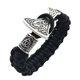 thumbnail image 1 of Dragon Thor Hammer Slavic Amulet Perun Axe Charm Paracord Viking Bracelet Men Talisman Hand Jewelry, 1 of 5