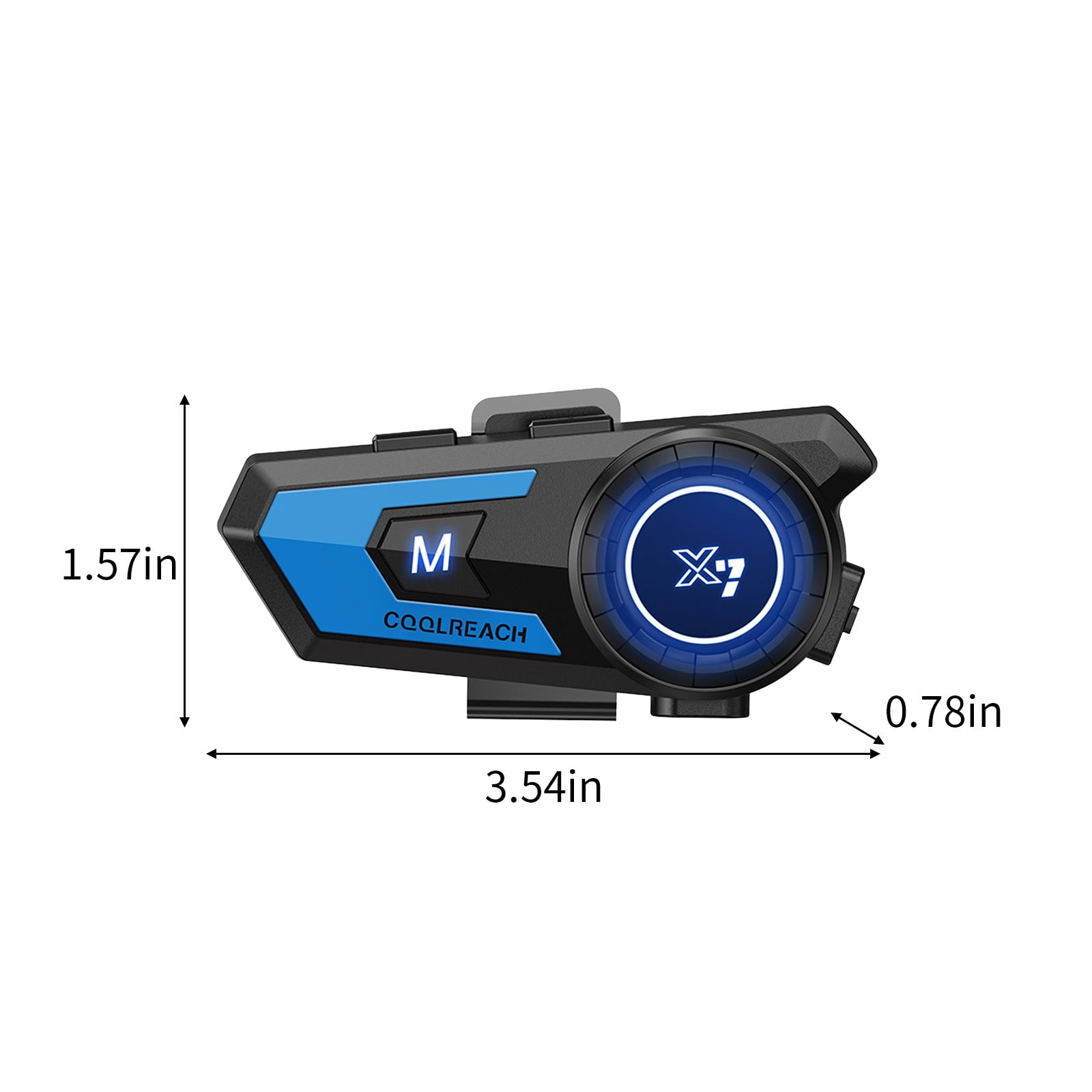 ZFYXGS Wireless Earbuds with Noise Cancelling Waterproof, Motorcycle Helmet Bluetooth Headphones