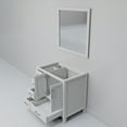 thumbnail image 5 of Lexora Home Jacques 36" Single Vanity with Mirror in White, 5 of 8