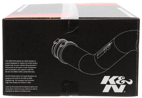K&N Typhoon Cold Air Intake System: Easy Installation, Engineered to Maximize Airflow, Boost Horsepower & Torque, 69-4521TS