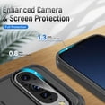 thumbnail image 5 of KOMI for Pixel 9 Case,Pixel 9 Pro Case,with Screen Protector,[Military Grade Drop Tested] Heavy-Duty Tough Rugged Shockproof Protective Case for Google Pixel 9, Black, 5 of 5