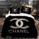 thumbnail image 1 of Moderno Juego de Funda de Edredón de 3 Piezas – Diseño Negro, Ropa de Cama Moderna y Lujosa para Dormitorios con Estilo, 1 of 5