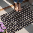 thumbnail image 4 of Dark Blue Bigfoot Pattern Door Rugs,Washable Non Slip Door Mats Indoor,Decorative Door Mats,Entry Mat Indoor for Entrance,Bedroom,Kitchen,Bathroom,20"x32", 4 of 6