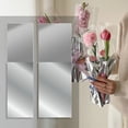 thumbnail image 4 of YAOMOBB Bouquet Packaging Bag Exquisite Mirror Surface Flower Packaging Silver Color Valentine Day Decor, 4 of 6