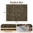 thumbnail image 5 of SIXHOME 8'x10' Area Rugs for Living Room Modern Area Rugs Machine Washable Rugs Brown, 5 of 7