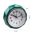 thumbnail image 5 of Deyuer Desk Clock Precise Silent Night Light Battery Powered Non Ticking Table Music Alarm Clock for Office,Black, 5 of 8