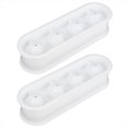 thumbnail image 3 of Máquina para hacer bolas de hielo, 2 piezas, 4 rejillas, suministros para barra de alimentos, herramienta para hacer cubitos de hielo, rendimiento finamente ajustado Jadeshay A, 3 of 8