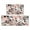 Spring Flowers Floral-3, variant on Kitchen Rugs and Mats Non Skid Washable Spring Flowers Floral Kitchen Mat and Rug Set,Floor Cushion Absorbent Rug,Rubber Backed Area Rugs for Kitchen Laundry