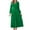 Green, variant on IROINNID Long Sleeve Dress for Women Fall Dress Full-Length Shirt Dress Vintage V Neck Long Sleeve Solid Dresses,Black