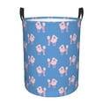 thumbnail image 2 of Goofa Cute Poodle Dog Printed Circular Hamper,Laundry Basket with Handles,Storage Baskets Foldable,Large Capacity Laundry Hamper-Medium, 2 of 8