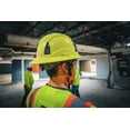 thumbnail image 4 of Malta Dynamics APEX Type 2 Class C Full Brim Vented Safety Helmet, ANSI Z89.1, EN12492, OSHA, Yellow, 4 of 5