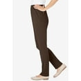 thumbnail image 3 of Woman Within Plus Size Knit Hassle-Free Pull-On Elastic-Waist Pants, 3 of 4