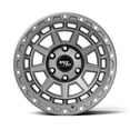 thumbnail image 6 of RockTrix RT114 18 inch Wheel Compatible with Chevrolet Silverado 1500 Tahoe, 6x5.5 Rim 6x139.7 Wheel, 18x9, -12 Offset, 4.5 Backspace, Also fits GMC Sierra 1500 Yukon, Gunmetal, 6 of 8