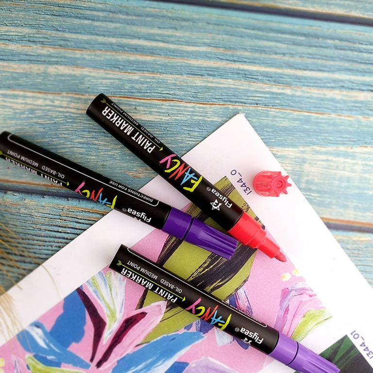 Back to School Supplies Under Lzobxe Clearance Paint Markers Pens Scrapbook Quick Dry Glue Pen Children's Creative Color Dispensing Pen Student 1ml