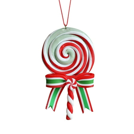 

Red White And Green Lollipop Christmas Decoration Supplies Pendant Soft Clay Lollipop Candy Pendant Wooden Beads Garland 10 Ft Valentine Hanging Light Garland Plug in Paper for Decorating Dance