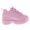 thumbnail image 2 of Fila Disruptor Ii Premium Infant/Toddler Shoes Size 9, Color: Pink, 2 of 5
