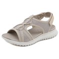 thumbnail image 1 of IUJSOY Womens Breathable Mesh Sandals Open Toe Cutout Lightweight Slingback Beach Walking Sandals, 1 of 7