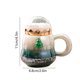 thumbnail image 3 of Fiudx Ofertas y liquidaciones Taza de cerámica navideña con degradado perlado en rojo y verde, taza festiva con tapa, 500 ml, como regalo de Navidad para familiares, socios y compañeros de trabajo, 3 of 6