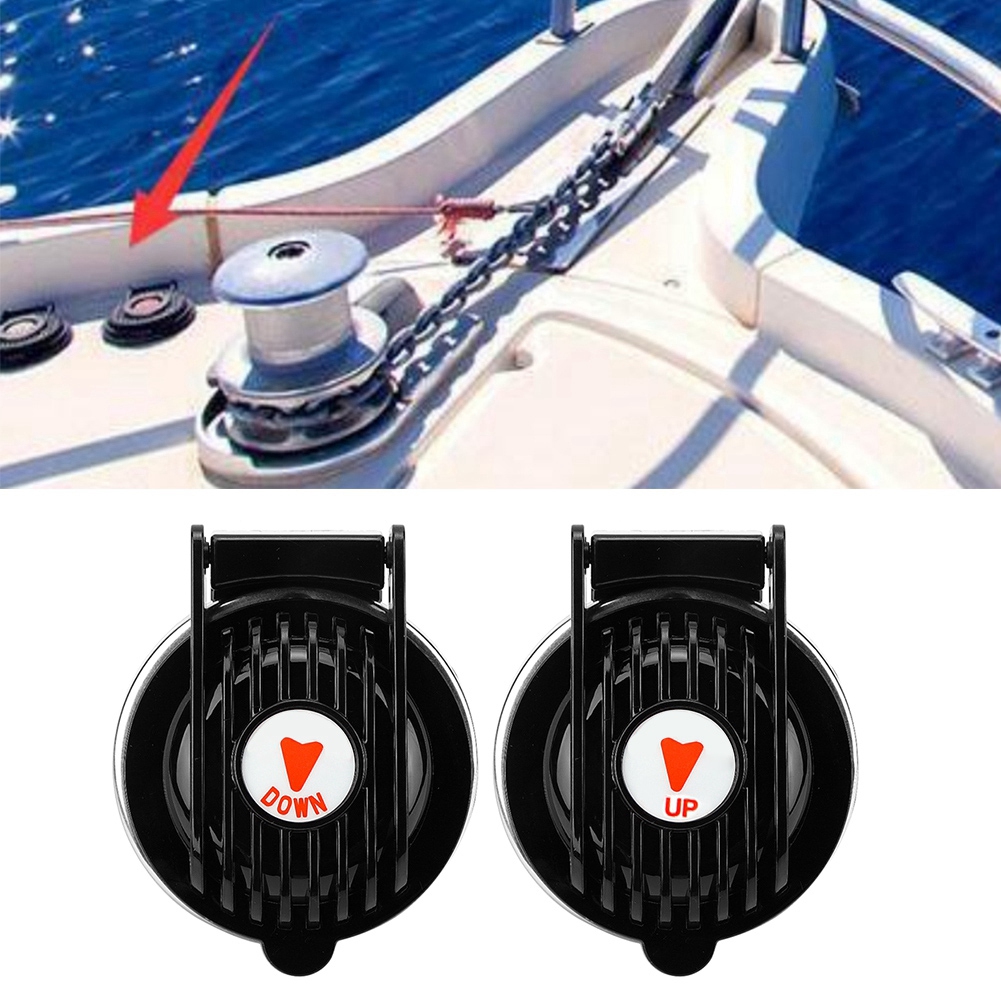Tebru Windlass Foot Switch,One Pair Marine Universal Windlass Foot