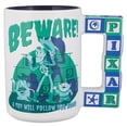 thumbnail image 3 of Disney Parks Haunted Mansion Ghosts Toy Story A Toy Will Follow You Home Mug New, 3 of 3