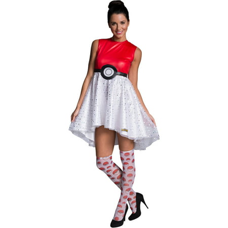 Pokeball Dress Adult Halloween Costume