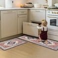 thumbnail image 4 of Kitchen Rugs Runner Set 2, Yamaziot Anti Fatigue Kitchen Standing Mat for Floor, Boho Memory Foam Non Slip Rugs and Runners, Waterproof Laundry Sink Rug, 18"x30" + 18"x48", 4 of 7