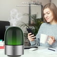 thumbnail image 2 of Fisca Bluetooth & LED Lights APP Control Waterless Essential Oil Diffuser, 2 of 8