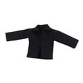 thumbnail image 4 of Figura de acción a escala 1/12, ropa coleccionable, accesorio de disfraz, camisa de color sólido Negro, 4 of 9
