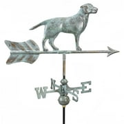 Good Directions Labrador Retriever Pure Copper Garden Weathervane with Garden Pole by