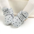 thumbnail image 2 of Toddler Baby Boys Girls Soft Cotton Slippers Newborn Kids Warm Boots Winter Socks Anti-Slip Shoes 0-18 Months, 2 of 12