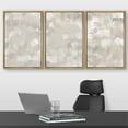 thumbnail image 2 of wall26 Framed Canvas Print Wall Art Set Gray, White &amp; Tan Paint Smudge Display Abstract Shapes Illustrations Modern Art Bohemian Multicolor Ultra for Living Room, Bedroom, Office - 16"x24&qu, 2 of 5