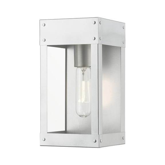 Livex Lighting - Barrett - 1 Light Outdoor Wall Lantern In Transitional