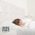 thumbnail image 4 of Indoor Thermometer Hygrometer, Electronic Digital Temperature Humidity, Humidity Monitor Clock, Home Kitchen Alarm Clock With Magnetic Countdown Timer, 4 of 5