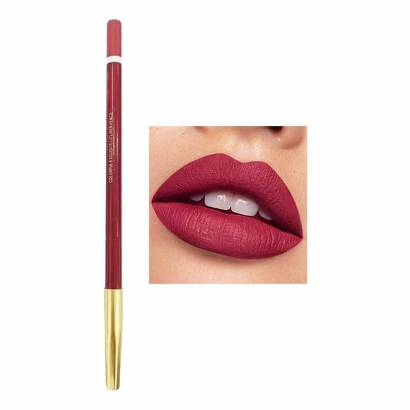 UHGEAX Lip Makeup Lip Stain The Lip Liner Lip Hook Line Easily Draws Lips Lipstick Pen Lasting Waterproof Red Velvet Mist Face Dousha Lipstick Pen Lipstick Pen 6 Colors Can Be Cut Lip Tint Flash Deal
